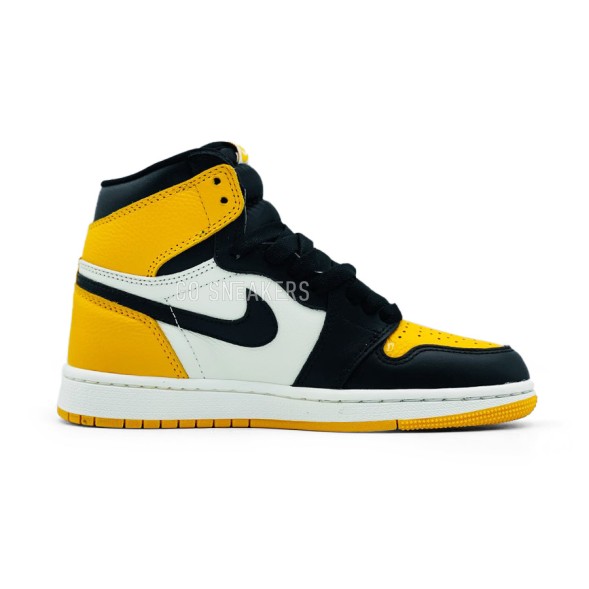 Унисекс кроссовки Nike Air Jordan 1 Retro High OG TD 'Yellow Toe'