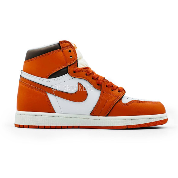 Унисекс кроссовки Nike Air Jordan 1 Retro High OG TD 'Orange Toe'
