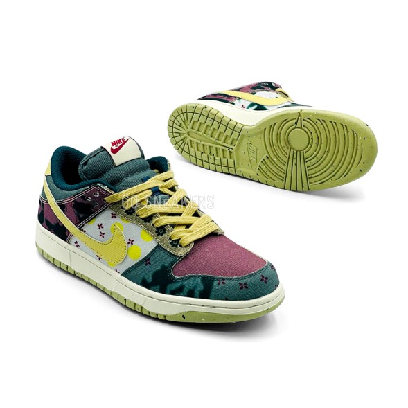 Унисекс кроссовки Nike Dunk Low "Community Garden"