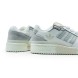 Унисекс кроссовки Adidas Forum Low White and Grey