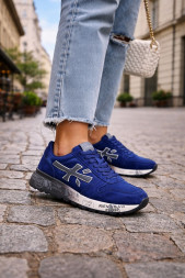 Premiata 483 Suede Air Blue