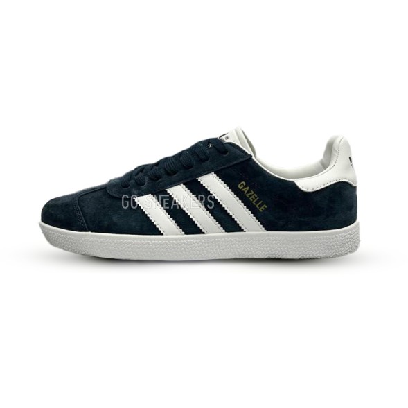 Мужские кроссовки Adidas Gazelle Man Black  Suede