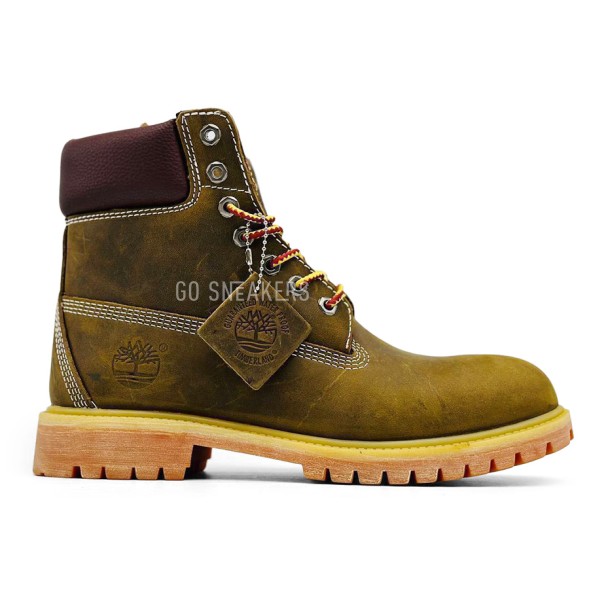 Мужские зимние ботинки Timberland 6 Inch Premium Boot Brown Winter