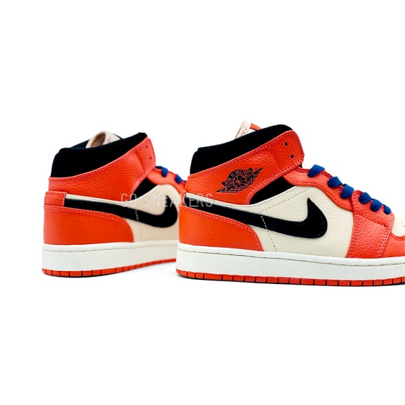 Унисекс кроссовки Nike Air Jordan Mid 1 Orange