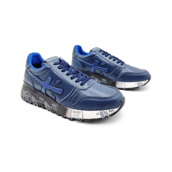 Унисекс кроссовки Premiata 483 Leather Full Navy