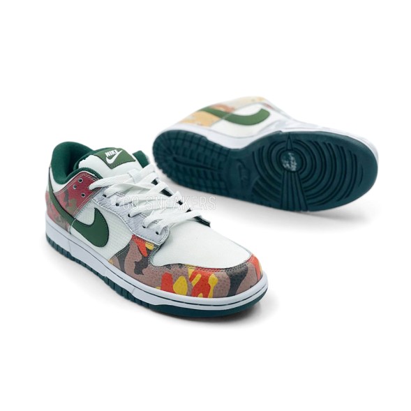 Унисекс кроссовки Nike Dunk Low SE "Sail Multi-Camo"