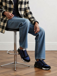 Premiata Mick Suede/Textile Black/Navy