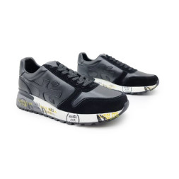 Premiata 483 Leather/Suede Black
