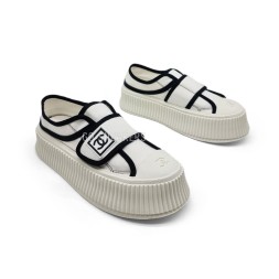 Chanel Platform White/Black