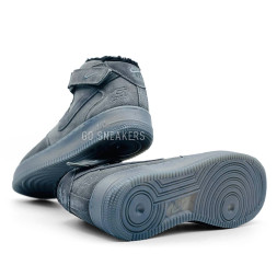 Nike Air Force Suede Man Winter Dark Grey