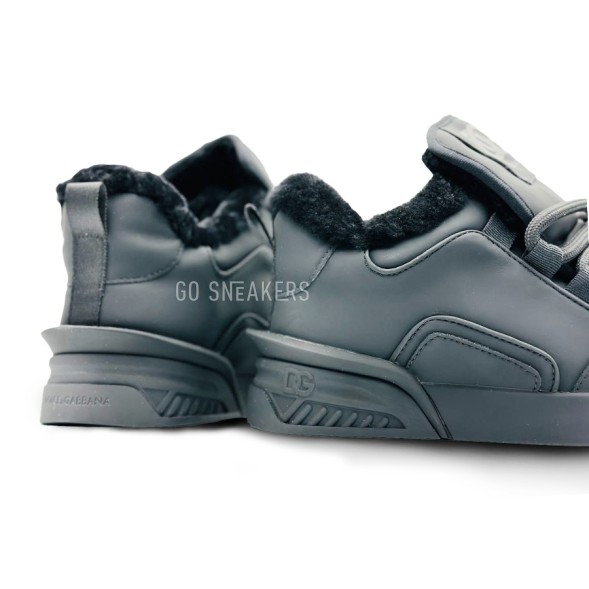 Женские зимние кроссовки Dolce&amp;Gabbana Woman Winter Total Black