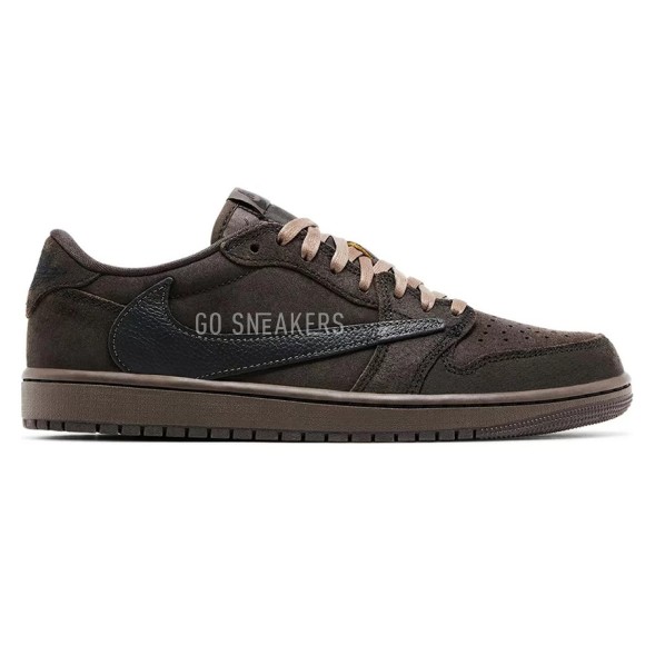 Унисекс кроссовки Travis Scott x Air Jordan 1 Low OG «Velvet Brown»