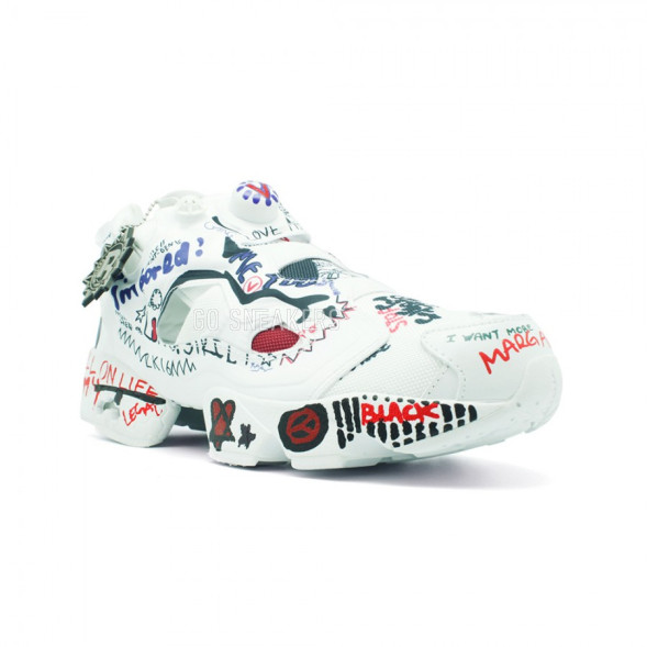 Женские кроссовки Vetements x Reebok Insta Pump Fury "Graffiti" 