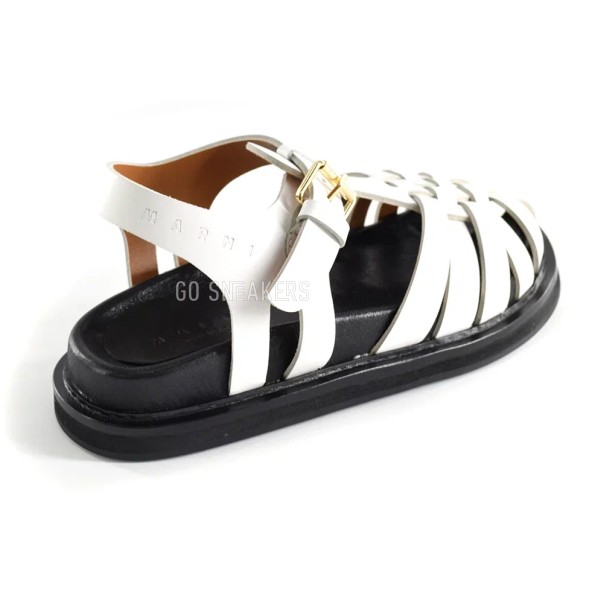 Женские босоножки Marni Sandals White