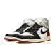 Унисекс кроссовки Nike Jordan 1 Retro High Union Los Angeles Black Toe