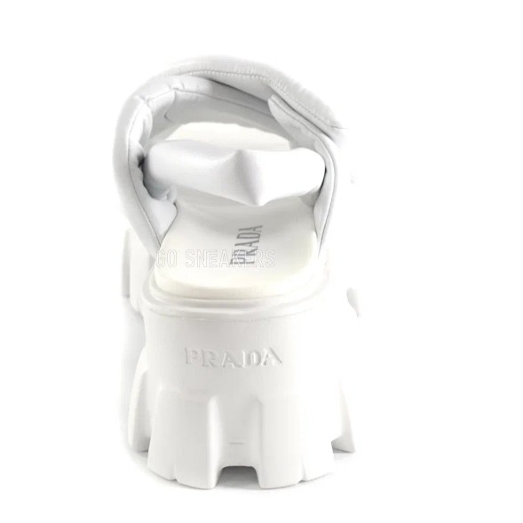 Женские босоножки Prada Sandals Leather White