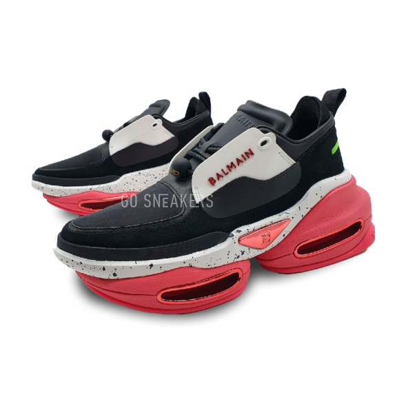 Женские кроссовки Balmain B-Bold Black/Red