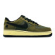 Мужские зимние кроссовки Nike Air Force 1 Low SP Ballistic x Undefeated Winter Olive Black