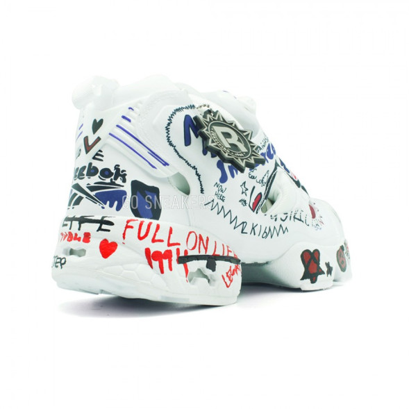 Мужские кроссовки Vetements x Reebok Insta Pump Fury "Graffiti"