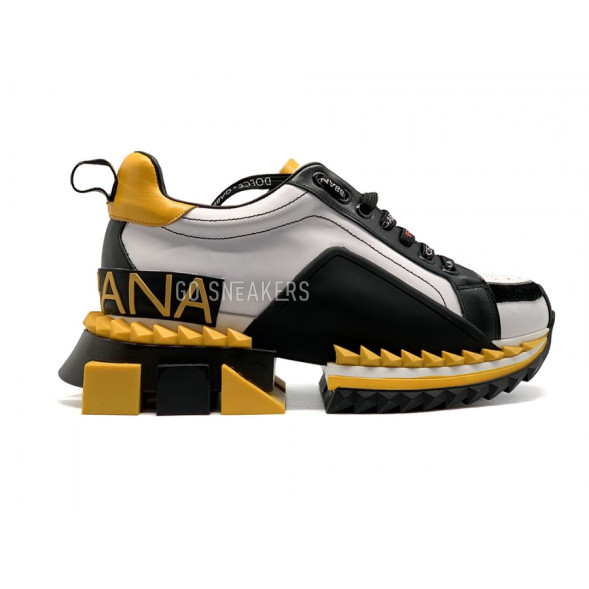 Женские кроссовки Dolce &amp; Gabbana Super King Yellow