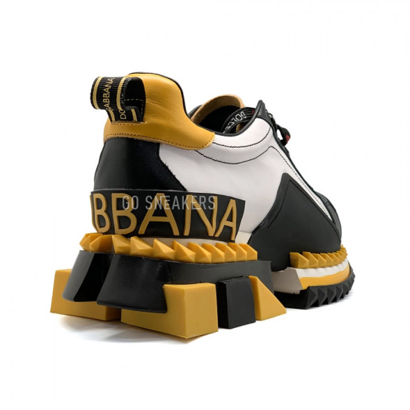 Женские кроссовки Dolce &amp; Gabbana Super King Yellow