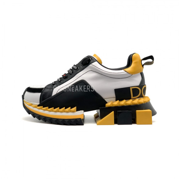 Женские кроссовки Dolce &amp; Gabbana Super King Yellow