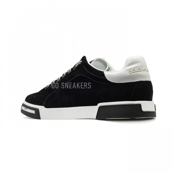 Мужские кеды Dolce &amp; Gabbana Portofino Black/White