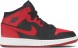 Женские кроссовки Nike Air Jordan 1 Mid GS 'Banned'