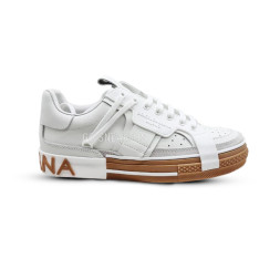 Dolce &amp; Gabbana White Brown