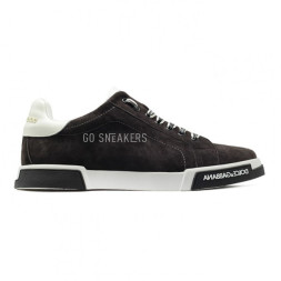 Мужские кеды Dolce &amp; Gabbana Portofino Brown/White