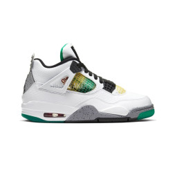Nike Air Jordan 4 Retro Lucid Green Rasta