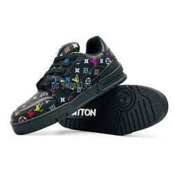 Takashi Murakami x Louis Vuitton Trainer 'Black'