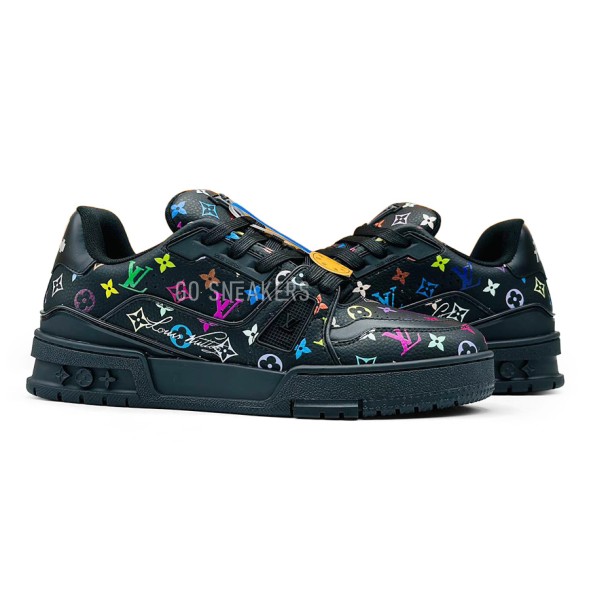 Женские кроссовки Takashi Murakami x Louis Vuitton Trainer 'Black'