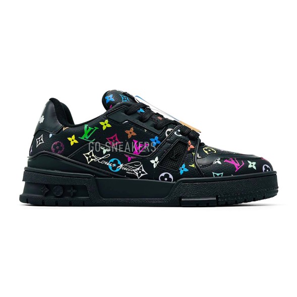 Женские кроссовки Takashi Murakami x Louis Vuitton Trainer 'Black'