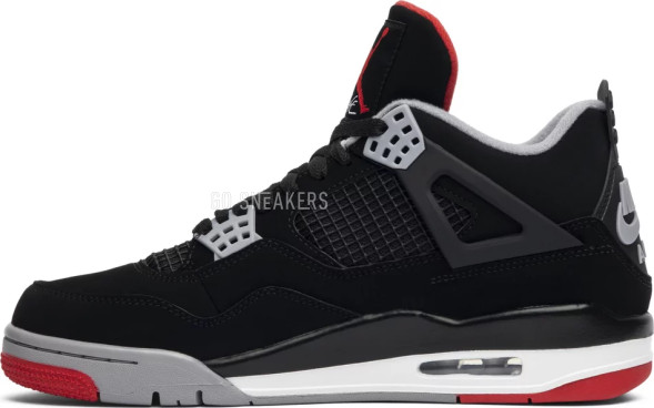 Унисекс кроссовки Nike Air Jordan 4 Retro OG 'Bred' 2019