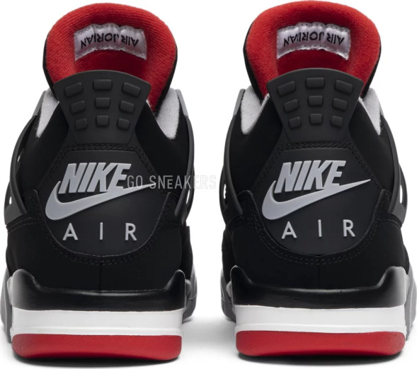 Унисекс кроссовки Nike Air Jordan 4 Retro OG 'Bred' 2019