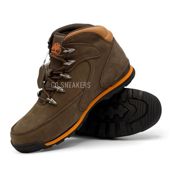 Зимние мужские кроссовки Timberland Euro Rock Hiker Winter Brown