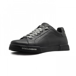 Мужские кеды Dolce &amp; Gabbana Portofino Leather Black