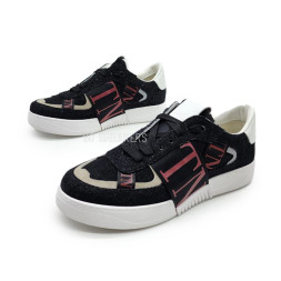 Valentino VL7N Low Top Black/Pink