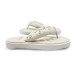 Женские шлепки Chanel 5 Flip-flops White