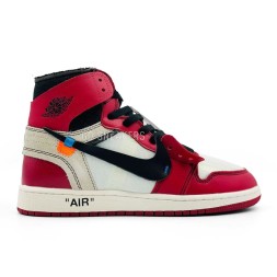 Nike Air Jordan 1 Mid Off Unisex Red