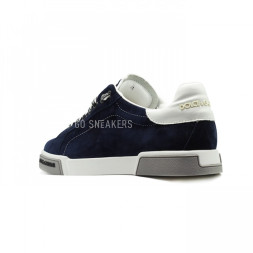 Мужские кеды Dolce &amp; Gabbana Portofino Navy/White