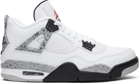 Унисекс кроссовки Nike Air Jordan 4 Retro OG 'White Cement' 2016
