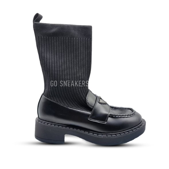 Женские лоферы Prada Evolution Black