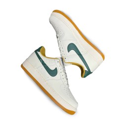 Nike Air Force 1 White/Green Swoosh