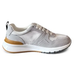 Brunello Cucinelli Suede Textile White
