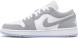 Унисекс кроссовки Nike Wmns Air Jordan 1 Low 'White Wolf Grey'
