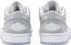 Унисекс кроссовки Nike Wmns Air Jordan 1 Low 'White Wolf Grey'
