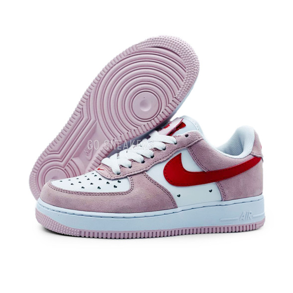 Унисекс кроссовки Nike Air Force 1 '07 Pink/White