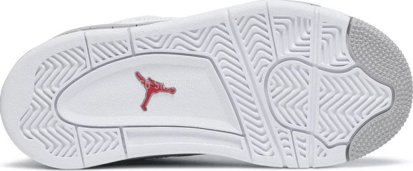 Унисекс кроссовки Nike Air Jordan 4 Retro PS 'White Oreo'